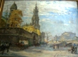 Bild Gemälde - Fritz Beckert - Die Brühlsche Terasse, Dresden
