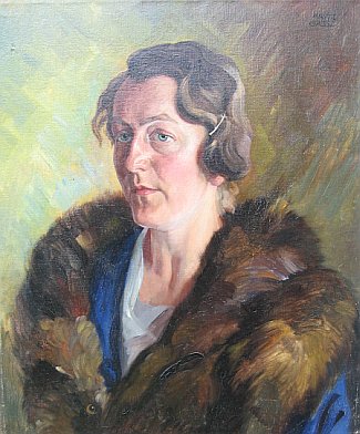 Bild Gemälde - Fritz Gässl - Schwester des Führers