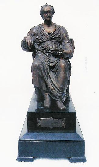 Skulpturen Bronzen - Marchesi Pompeo - Goethebronze