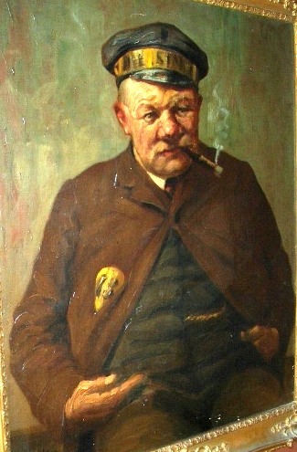 Bild Gemälde - Adolf Hacker - Der Dienstmann