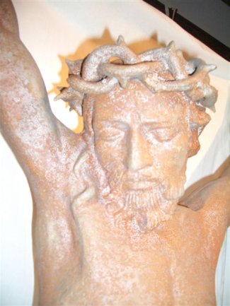 Skulptur: Jesusfigur - Jesus Christus - Corpus Christi