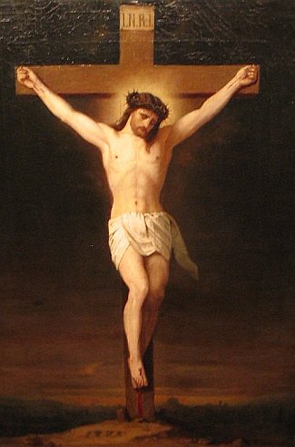 Skulptur: Jesusfigur - Jesus Christus - Corpus Christi