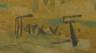 Bild Gemälde - Gustav von Marx - Bei der Ernte
