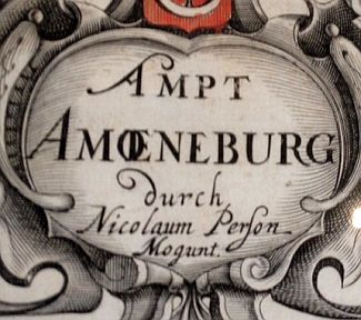 Bild Kupferstich - Nikolaus Mogunt - Amöneburg
