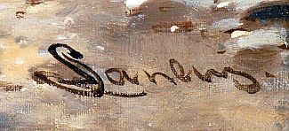 Bild Gemälde - Francis Petrus Paulus - Rettung für das gestrandete Schiff