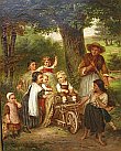 Bild Gemälde - Marie von Rouvroy - Kinder vom Lande