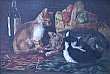 Bild Gemälde - Sophie Sperlich - 3 Katzen