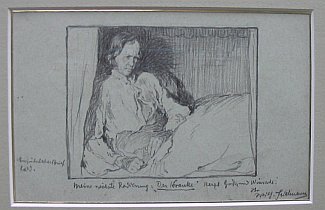 Bid Gemälde Wilhelm Thielmann - Der Kranke