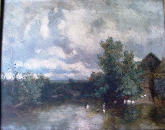 Bild Gemälde- Constant Troyon - paysage