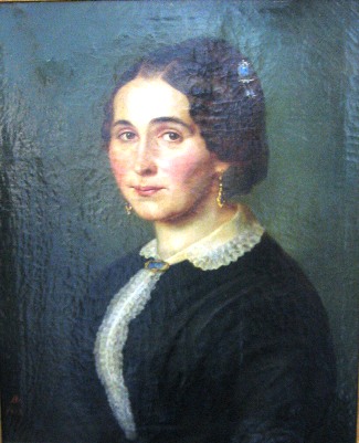 Bild Gemälde - Unbekannter Künstler - Portrait einer vornehmen Dame