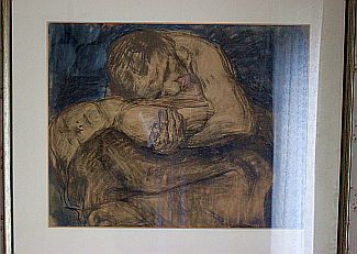 Bild Gemälde - Walter Wellenstein - Mann und Frau umschlungen