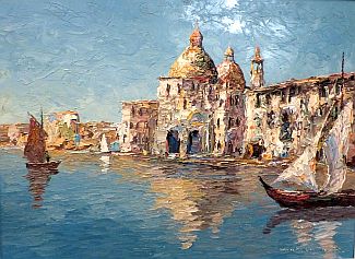 Bild Gemälde - Harry Winkler - Santa Maria della Salute - Venezia