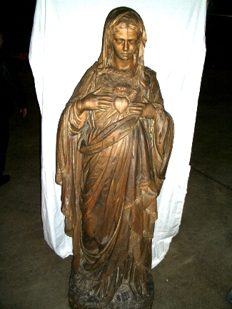 Kunsthandwerl - Maria - heilige Herz Maria