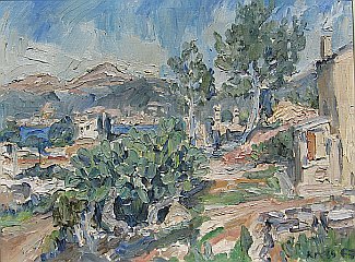 Bild Gemälde - Karl-Heiz Kress - Landschaft auf Mallorca